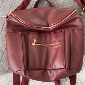 Fawn Design Diaper Bag - Wine, Original Size